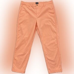 J. Crew High-Rise Girlfriend Chino - Ankle - Size 14